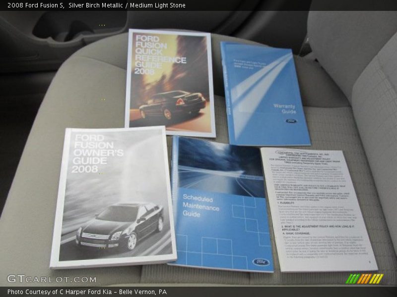 Silver Birch Metallic / Medium Light Stone 2008 Ford Fusion S