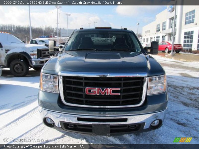 Stealth Gray Metallic / Dark Titanium 2009 GMC Sierra 2500HD SLE Crew Cab 4x4