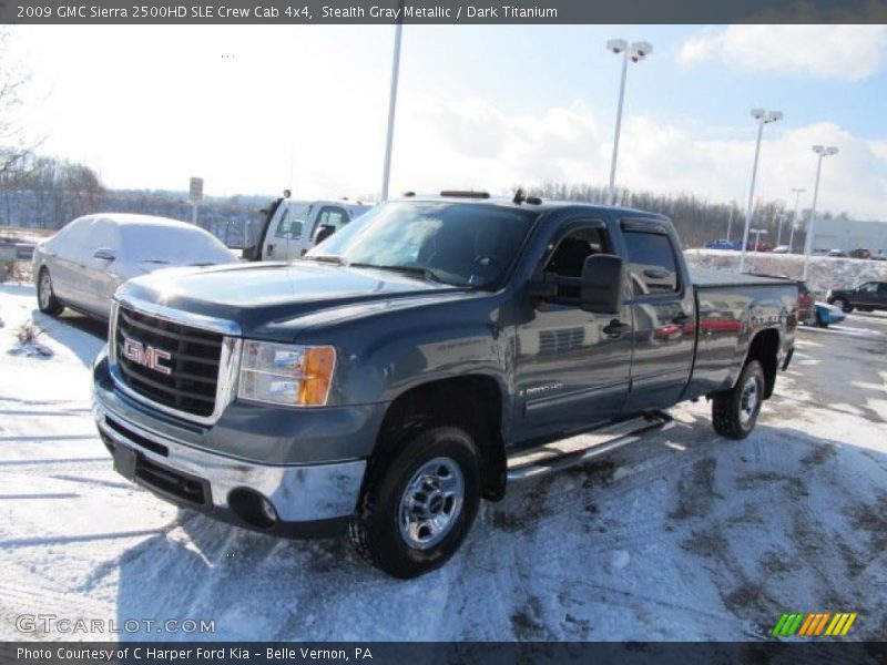 Stealth Gray Metallic / Dark Titanium 2009 GMC Sierra 2500HD SLE Crew Cab 4x4