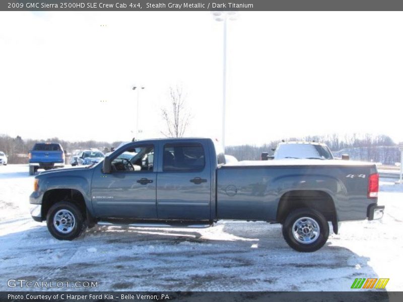 Stealth Gray Metallic / Dark Titanium 2009 GMC Sierra 2500HD SLE Crew Cab 4x4