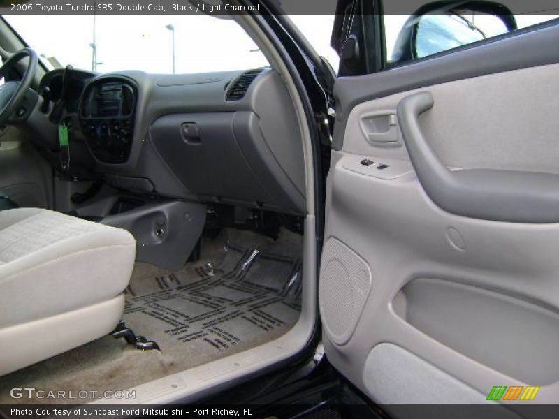 Black / Light Charcoal 2006 Toyota Tundra SR5 Double Cab