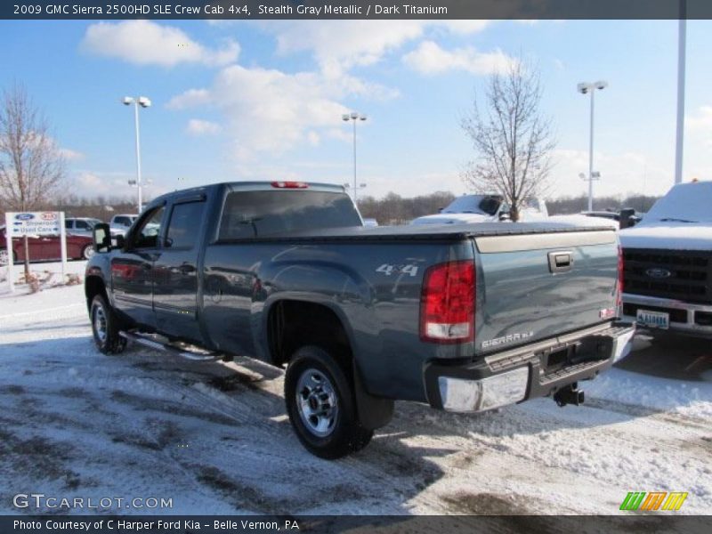 Stealth Gray Metallic / Dark Titanium 2009 GMC Sierra 2500HD SLE Crew Cab 4x4