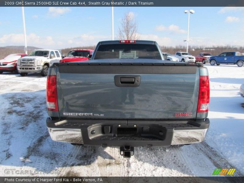 Stealth Gray Metallic / Dark Titanium 2009 GMC Sierra 2500HD SLE Crew Cab 4x4