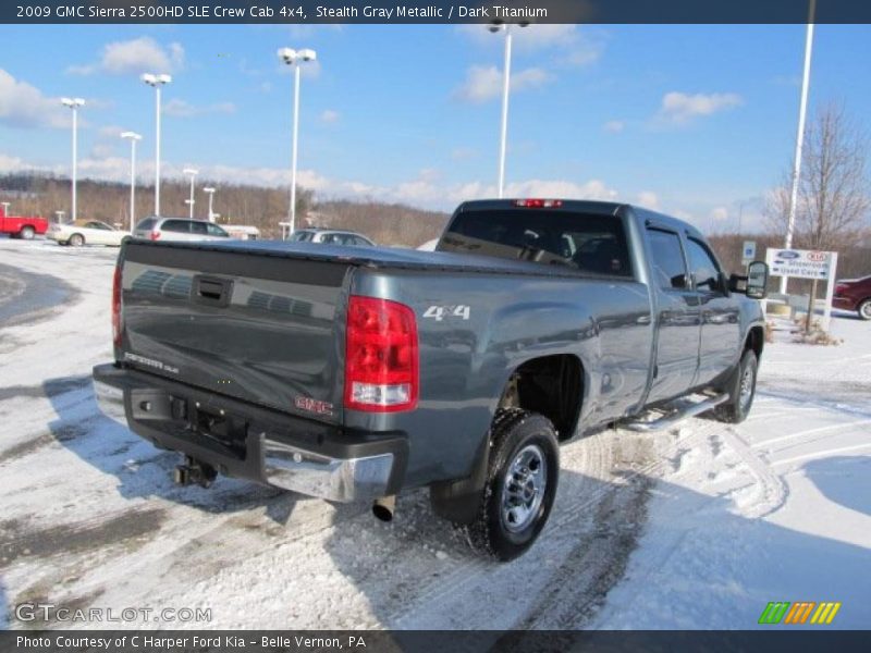  2009 Sierra 2500HD SLE Crew Cab 4x4 Stealth Gray Metallic