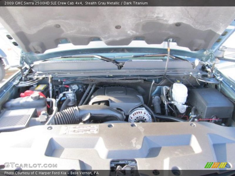 Stealth Gray Metallic / Dark Titanium 2009 GMC Sierra 2500HD SLE Crew Cab 4x4