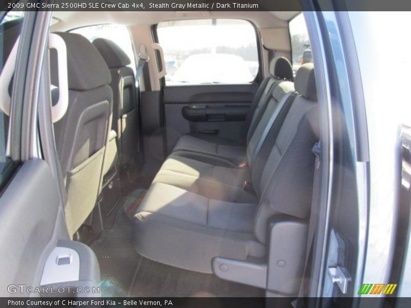 Stealth Gray Metallic / Dark Titanium 2009 GMC Sierra 2500HD SLE Crew Cab 4x4