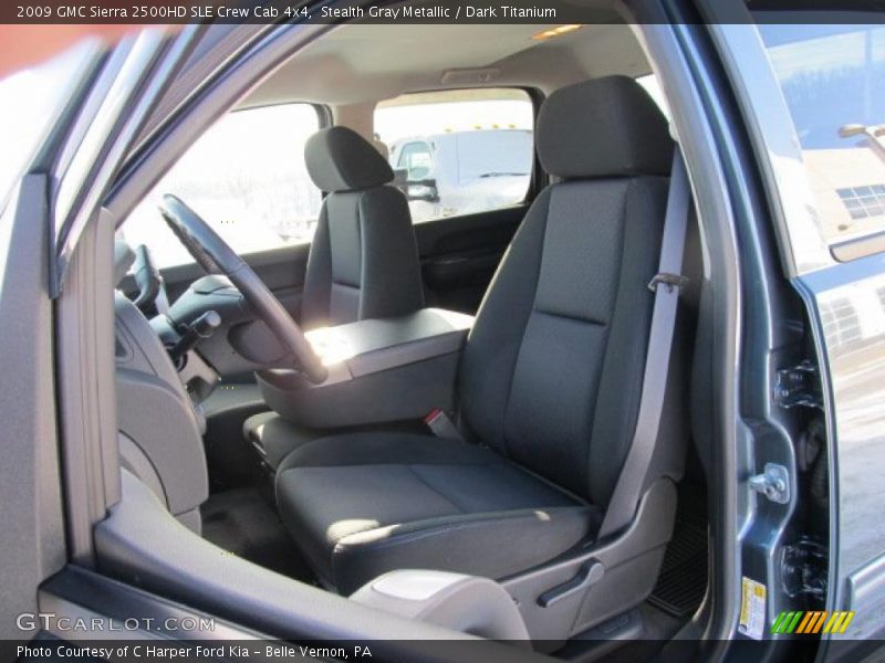 Stealth Gray Metallic / Dark Titanium 2009 GMC Sierra 2500HD SLE Crew Cab 4x4