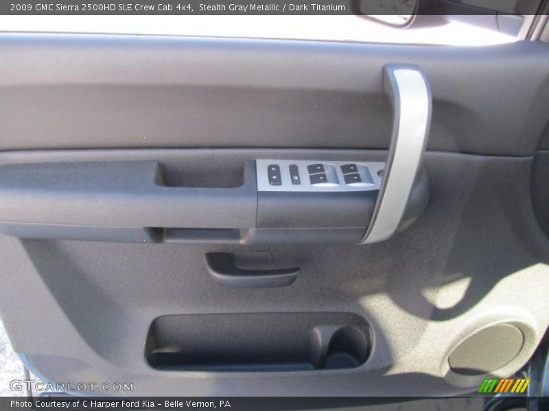 Stealth Gray Metallic / Dark Titanium 2009 GMC Sierra 2500HD SLE Crew Cab 4x4