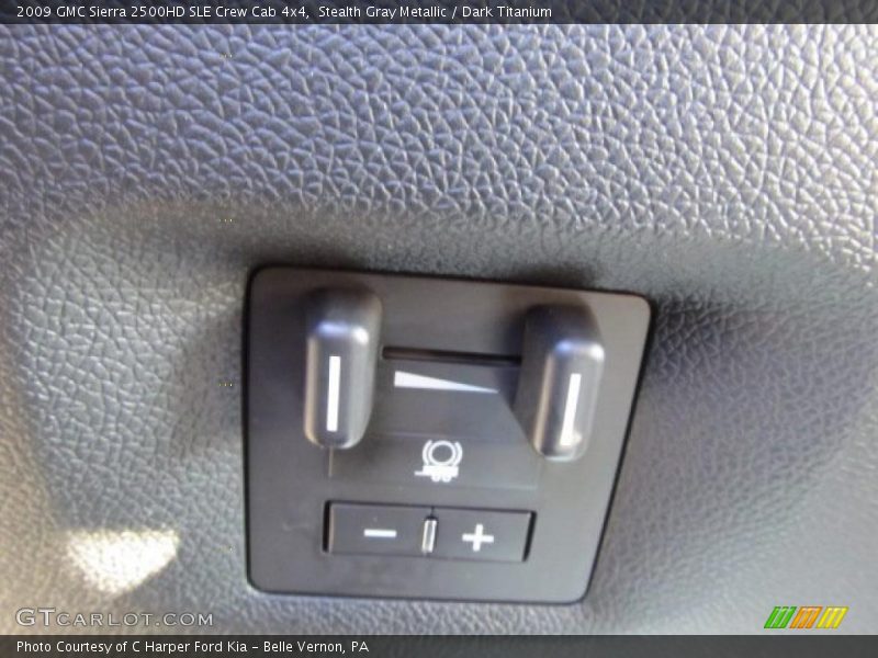 Stealth Gray Metallic / Dark Titanium 2009 GMC Sierra 2500HD SLE Crew Cab 4x4