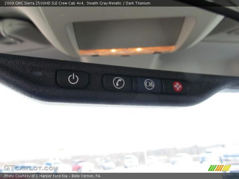 Stealth Gray Metallic / Dark Titanium 2009 GMC Sierra 2500HD SLE Crew Cab 4x4