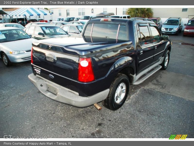 True Blue Metallic / Dark Graphite 2002 Ford Explorer Sport Trac