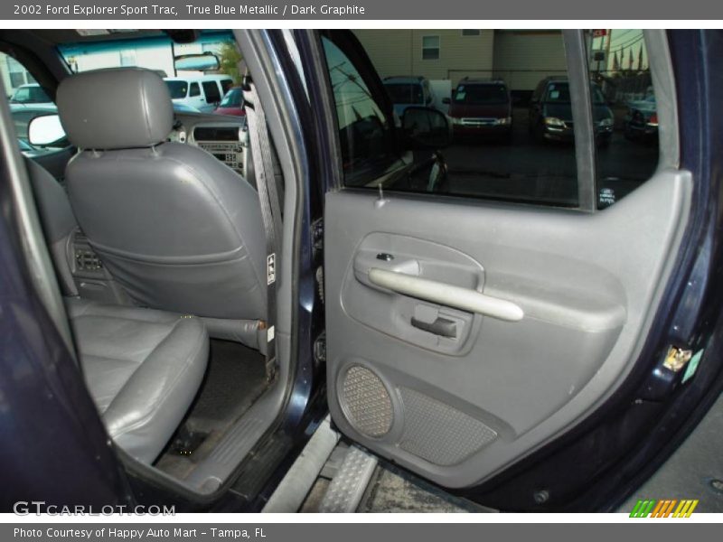 True Blue Metallic / Dark Graphite 2002 Ford Explorer Sport Trac