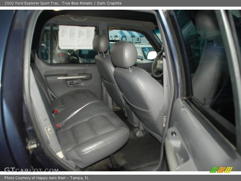 True Blue Metallic / Dark Graphite 2002 Ford Explorer Sport Trac