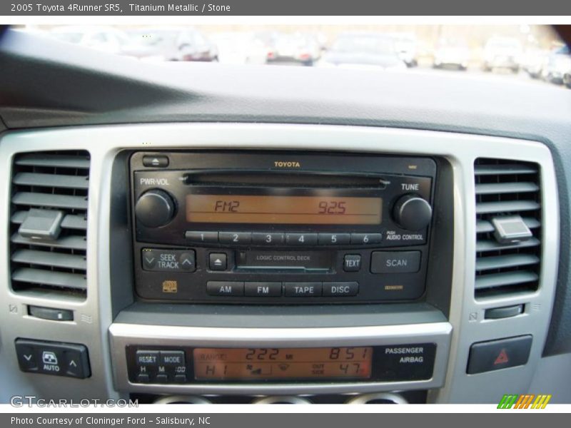 Titanium Metallic / Stone 2005 Toyota 4Runner SR5