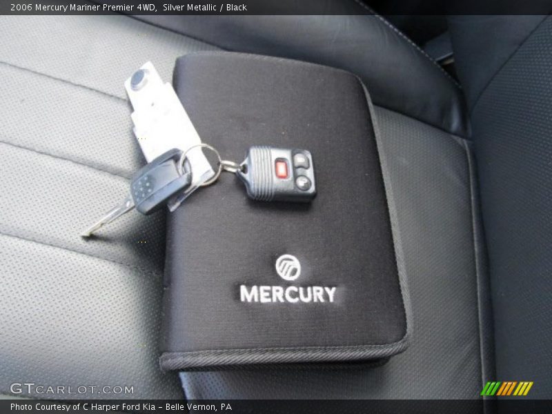 Silver Metallic / Black 2006 Mercury Mariner Premier 4WD