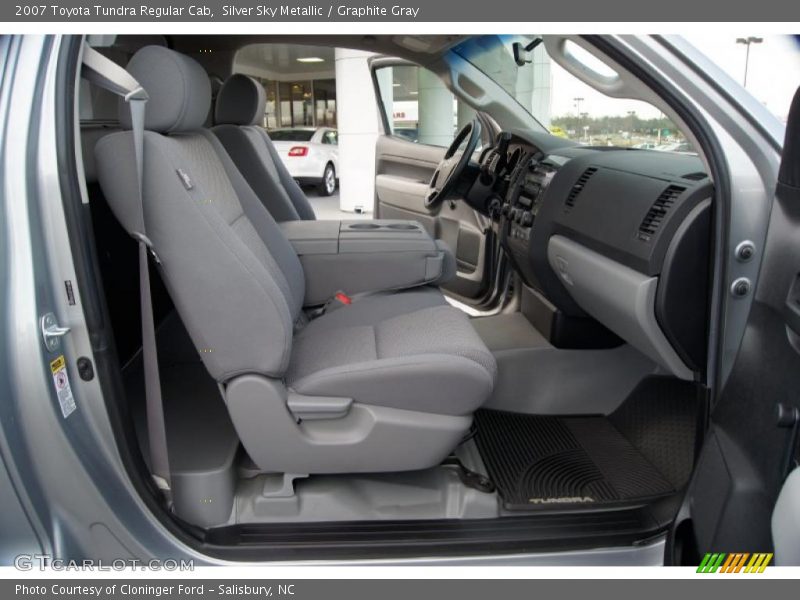 Silver Sky Metallic / Graphite Gray 2007 Toyota Tundra Regular Cab