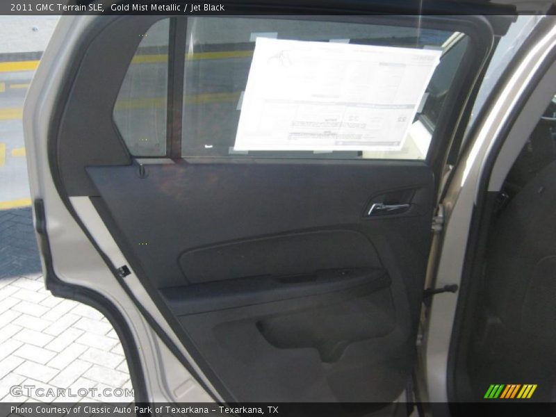 Gold Mist Metallic / Jet Black 2011 GMC Terrain SLE