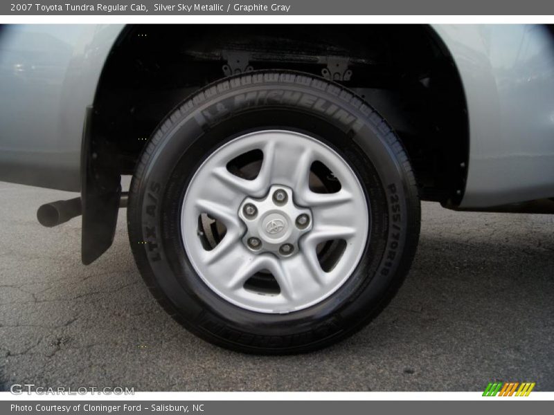 Silver Sky Metallic / Graphite Gray 2007 Toyota Tundra Regular Cab