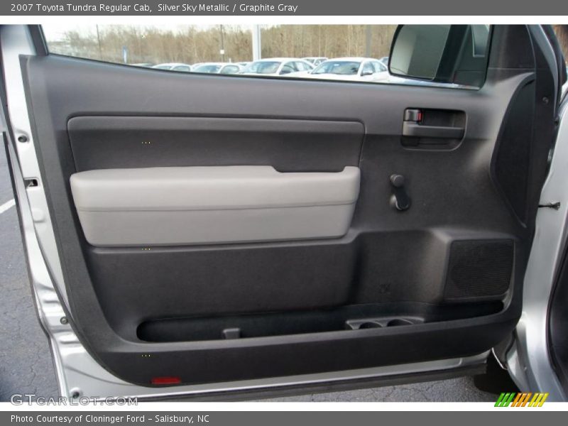 Silver Sky Metallic / Graphite Gray 2007 Toyota Tundra Regular Cab