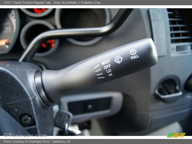 Silver Sky Metallic / Graphite Gray 2007 Toyota Tundra Regular Cab