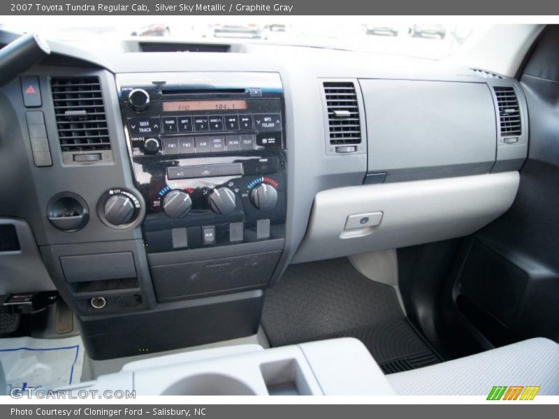 Silver Sky Metallic / Graphite Gray 2007 Toyota Tundra Regular Cab