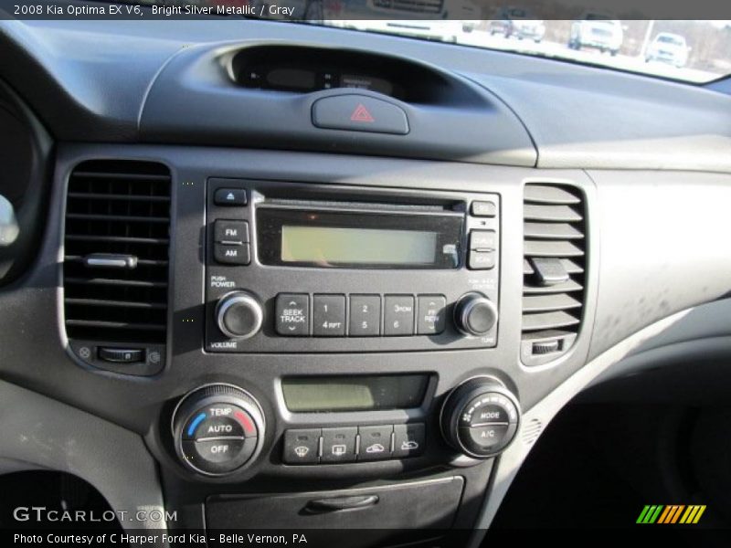 Bright Silver Metallic / Gray 2008 Kia Optima EX V6