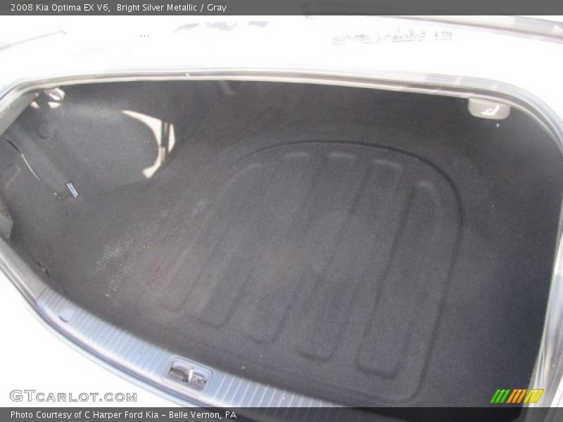 Bright Silver Metallic / Gray 2008 Kia Optima EX V6
