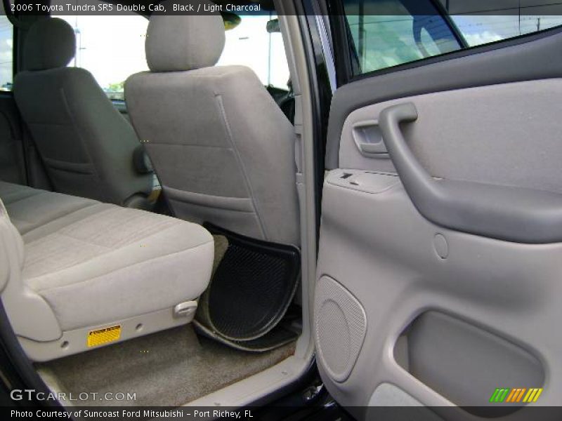 Black / Light Charcoal 2006 Toyota Tundra SR5 Double Cab