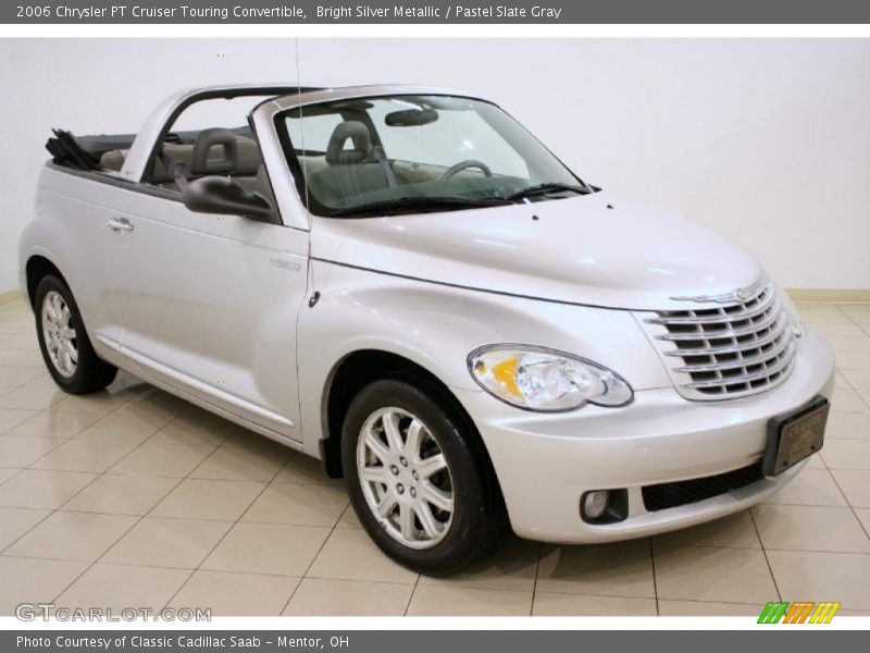 Bright Silver Metallic / Pastel Slate Gray 2006 Chrysler PT Cruiser Touring Convertible