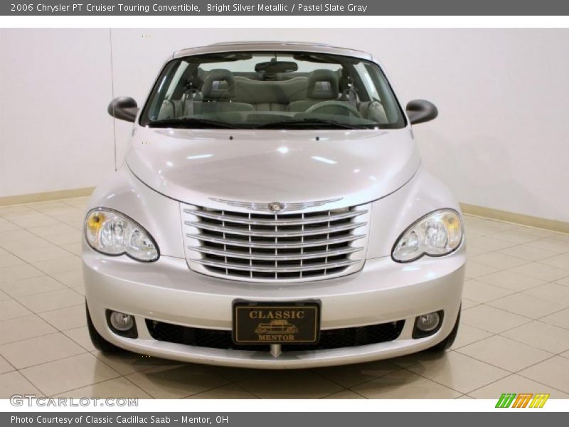Bright Silver Metallic / Pastel Slate Gray 2006 Chrysler PT Cruiser Touring Convertible