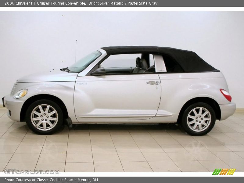 Bright Silver Metallic / Pastel Slate Gray 2006 Chrysler PT Cruiser Touring Convertible
