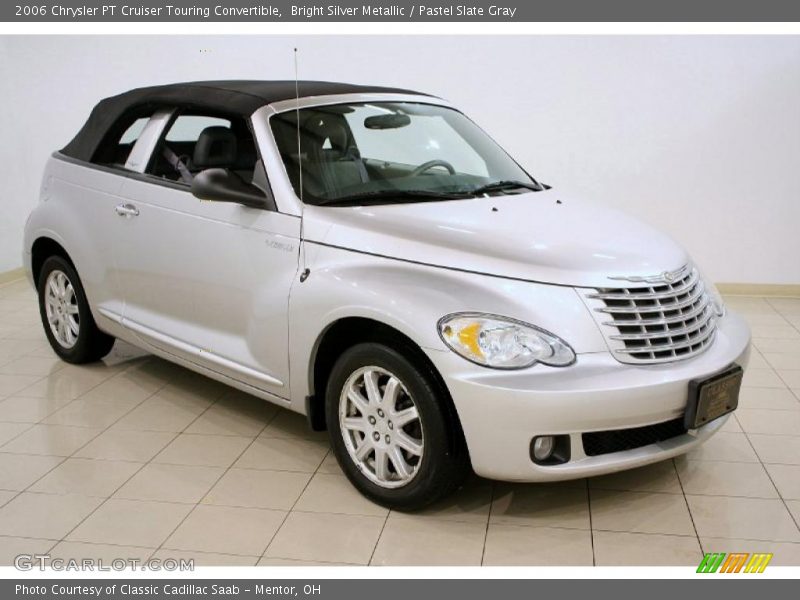 Bright Silver Metallic / Pastel Slate Gray 2006 Chrysler PT Cruiser Touring Convertible