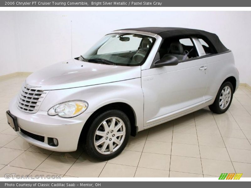 Bright Silver Metallic / Pastel Slate Gray 2006 Chrysler PT Cruiser Touring Convertible