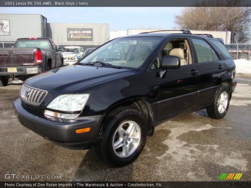 Black Onyx / Ivory 2001 Lexus RX 300 AWD