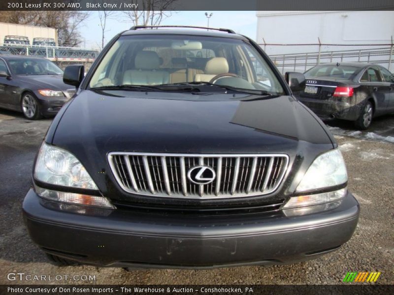 Black Onyx / Ivory 2001 Lexus RX 300 AWD