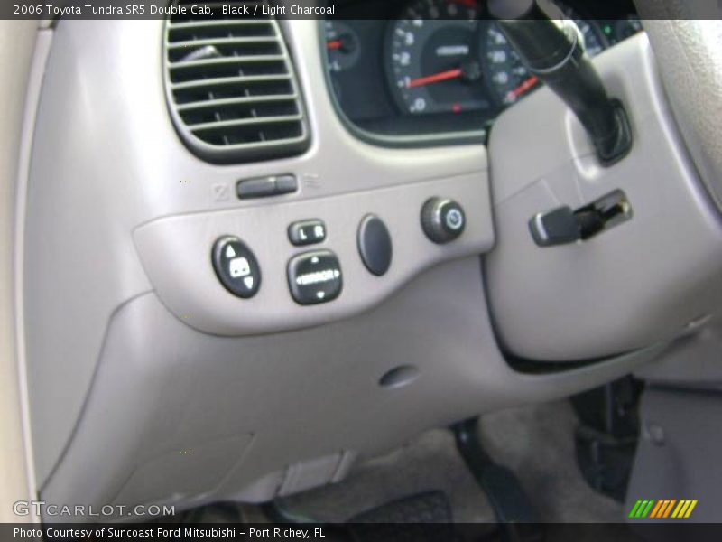 Black / Light Charcoal 2006 Toyota Tundra SR5 Double Cab