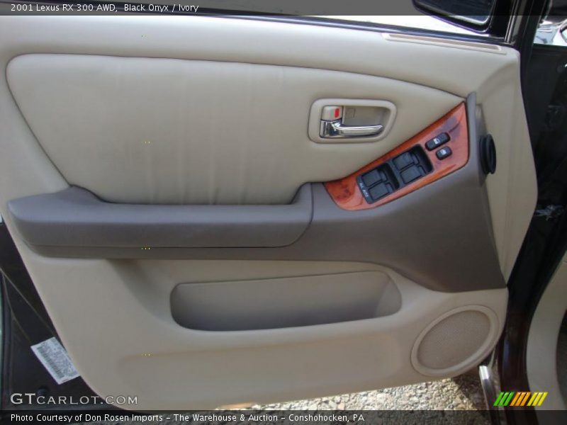 Black Onyx / Ivory 2001 Lexus RX 300 AWD