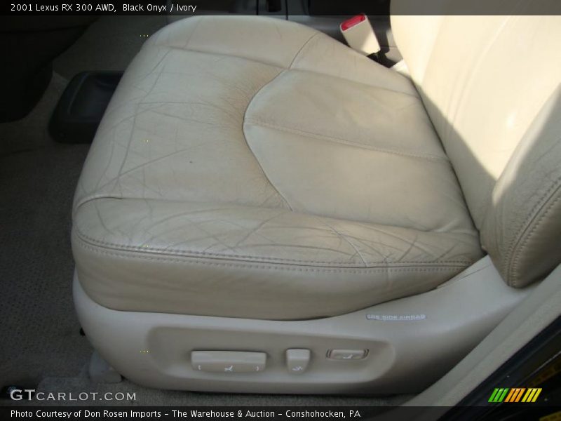 Black Onyx / Ivory 2001 Lexus RX 300 AWD