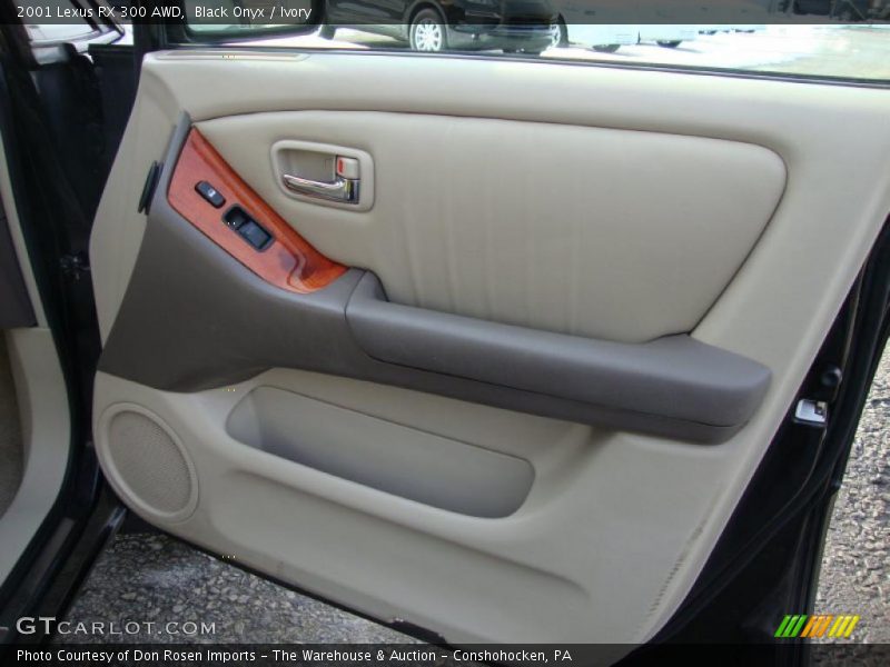 Black Onyx / Ivory 2001 Lexus RX 300 AWD