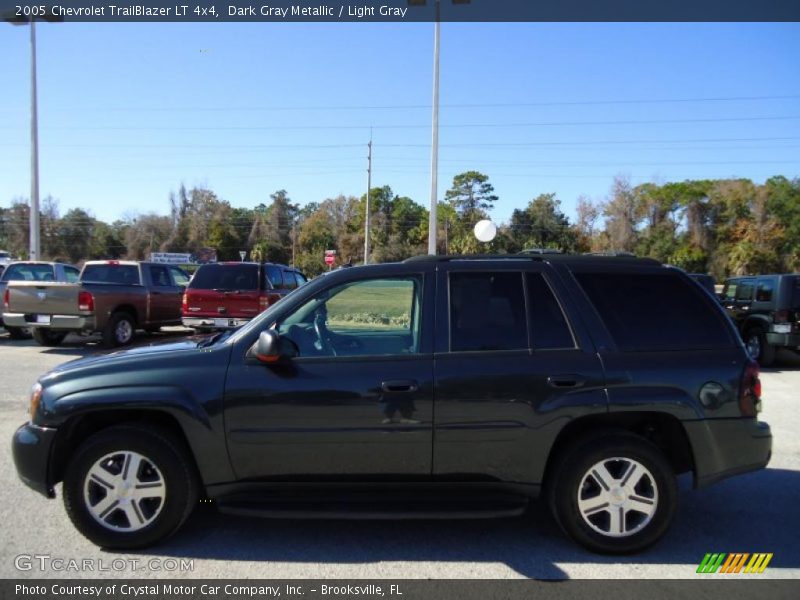 Dark Gray Metallic / Light Gray 2005 Chevrolet TrailBlazer LT 4x4