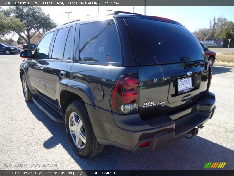 Dark Gray Metallic / Light Gray 2005 Chevrolet TrailBlazer LT 4x4