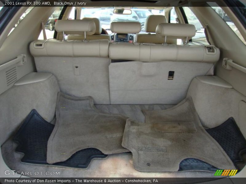 Black Onyx / Ivory 2001 Lexus RX 300 AWD