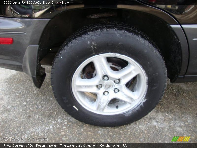 Black Onyx / Ivory 2001 Lexus RX 300 AWD