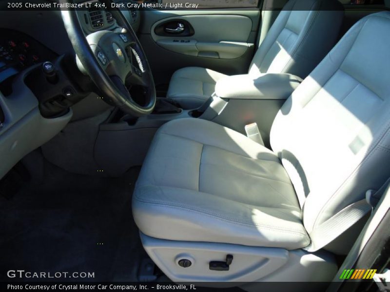 Dark Gray Metallic / Light Gray 2005 Chevrolet TrailBlazer LT 4x4