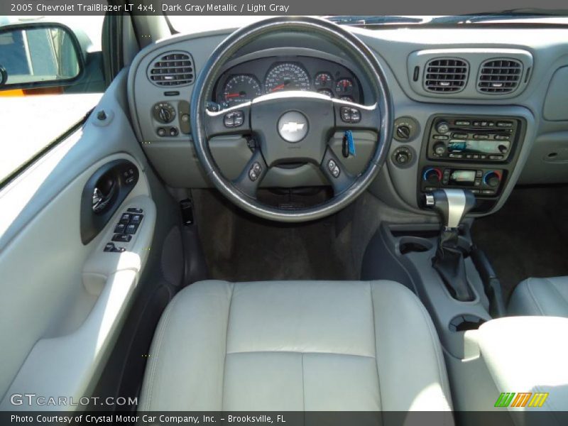 Dark Gray Metallic / Light Gray 2005 Chevrolet TrailBlazer LT 4x4