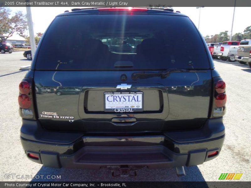 Dark Gray Metallic / Light Gray 2005 Chevrolet TrailBlazer LT 4x4