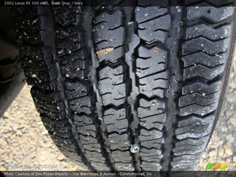 Black Onyx / Ivory 2001 Lexus RX 300 AWD