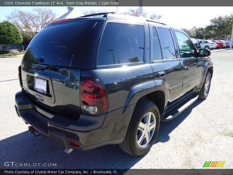 Dark Gray Metallic / Light Gray 2005 Chevrolet TrailBlazer LT 4x4