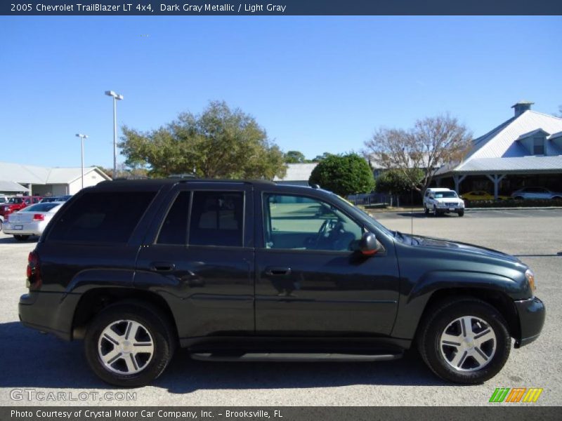 Dark Gray Metallic / Light Gray 2005 Chevrolet TrailBlazer LT 4x4