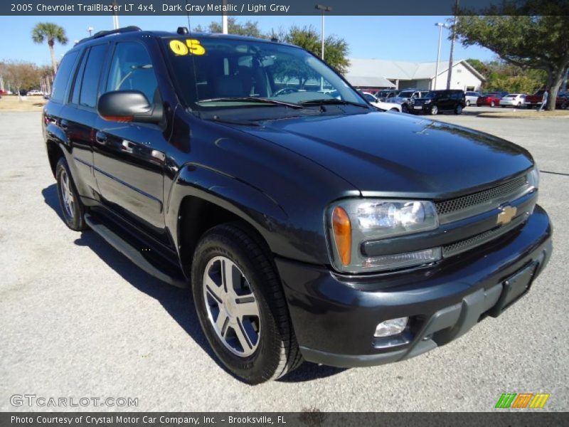 Dark Gray Metallic / Light Gray 2005 Chevrolet TrailBlazer LT 4x4